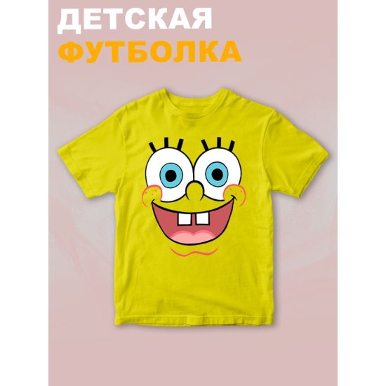 Футболка губка спанч боб spongebob y2k детская