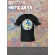 Футболка "Цифровой цирк" с персонажами Кейн и Помни. Футболка детская с принтом из мульта "Digital Circus" и героями Caine и Pomni для мальчика и девочки, фанов уцц. Одежда для подростков casual.