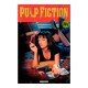 Футболка криминальное чтиво pulp fiction y2k style с принтом 90 s vibe в стиле 90 х aesthetic мода образ 90х ретро эстетика, белая женская и мужская стрит стайл прикольная андеграунд одежда кэжуал.