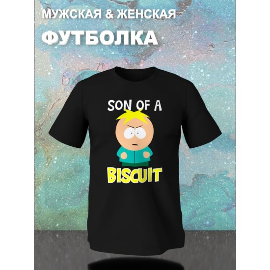 Футболка южный парк баттерс и мем south park y2k