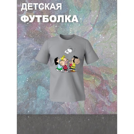 Футболка снупи Snoopy с милым принтом y2k детская