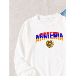 Свитшот Армения Armenia герб и флаг