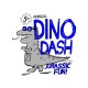 Детский шоппер Динозавры для мальчика и девочки с принтом Dino dash. Тканевая сумка подростковая с длинными ручками для шопинга street style.