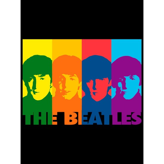 Худи Beatles логотип с принтом, рисунком rock style