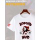 Футболка с принтом Король и Шут. Футболка унисекс с группой КиШ и надписью Горшок жив в стиле street style.