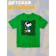 Футболка со снупи Snoopy и вудстоком желтой птичкой детская