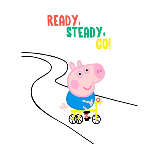 Шоппер свинка пеппа с мультиком peppa pig детский y2k