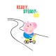 Шоппер свинка пеппа с мультиком peppa pig детский y2k