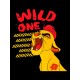 Сумка шоппер Король Лев с прикольной надписью wild one с персонажем Кайон из the Lion King для мальчика и девочки casual street style.