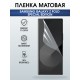 Защитная пленка на телефон Samsung Galaxy z fold special edition матовая. Полиуретановая бронепленка на экран смартфона Самсунг Галакси зет фолд.