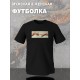 Футболка микеланджело сотворение адама и эстетика с принтом с произведениями искусства art aesthetic для художников creation of Adam, черная женская и мужская стрит стайл андеграунд одежда стритстайл.
