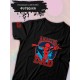 Футболка человек паук спайдермен spiderman best dad марвел