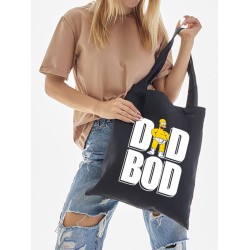 Шоппер Гомер Симпсон dad bod meme Simpsons с принтом y2k