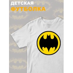 Футболка бэтмен batman и супергерой летучая мышь y2k детская