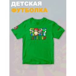 Футболка супер марио и луиджи донки конг нинтендо детская