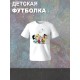 Футболка снупи Snoopy с милым принтом y2k детская