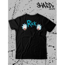 Футболка рик и морти и ученый мем из rick and morty