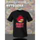 Парная футболка для двоих влюбленных на свадьбу "Angry birds" черная мужская. Футболка с принтом для пар и для молодоженов.