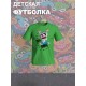 Футболка Маппеты с прикольной надписью 100% animal. Футболка детская с принтом the muppets для мальчика и девочки. Одежда для детей casual.