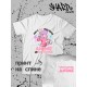 Футболка аниме тянка и каваи тян с принтом kawaii anime girl, kawai manga sketching art для анимешника и художника отаку, белая женская и мужская прикольная y2k одежда стритстайл в стиле кэжуал.