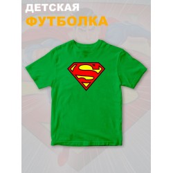 Футболка супермен superman супергерой y2k детская
