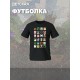 Футболка майнкрафт стив и алекс minecraft геймеру детская