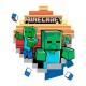 Футболка майнкрафт minecraft с принтом игры y2k детская