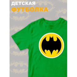 Футболка бэтмен batman и супергерой летучая мышь y2k детская