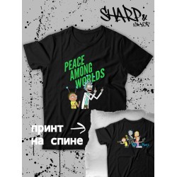 Футболка рик и морти мем и прикол из rick and morty y2k