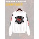Свитшот с принтом Ария rock. Свитшот унисекс с надписью русский рок в стиле street style.