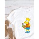 Футболка Барт Симпсон и мем Simpsons y2k