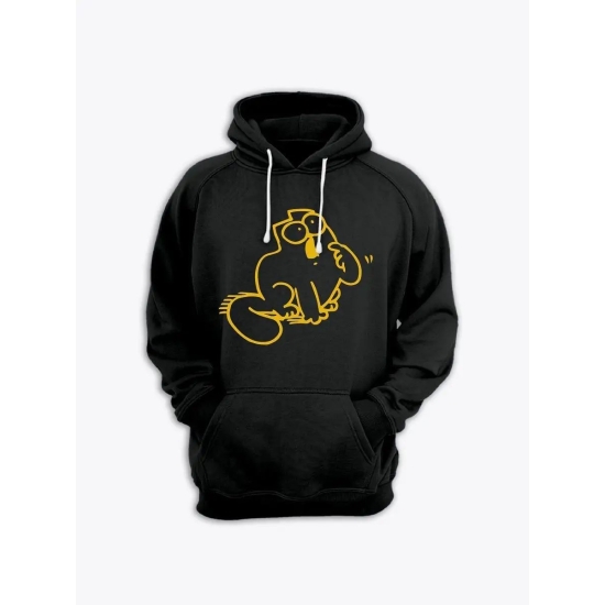 худи с принтом Simons cat