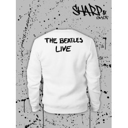 Свитшот Beatles Битлс логотип с принтом, рок группа logo