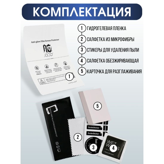 Защитная пленка на телефон ZTE Red magic 7 pro матовая. Полиуретановая бронепленка на экран смартфона ЗТЕ Ред Магик 7 про.