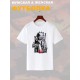 Футболка с Какаши аниме мерч ниндзя с принтом Kakashi Shippuden ninja Ripple Junction anime merch otaku, белая женская мужская, y2k андеграунд прикольная одежда кэжуал стритстайл, underground casual.