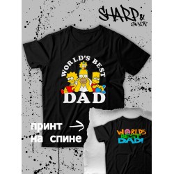 Футболка Гомер Симпсон Simpsons best dad y2k