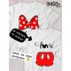 Парная футболка для двоих влюбленных на свадьбу " Микки Маус, Mickey