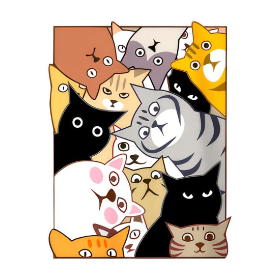 Шоппер с котиками и котами прикол с принтом рисунком Наташа вставай мем cat meme бежевый, эстетичная стритстайл мемная сумка для шопинга и покупок тканевая женская и мужская андеграунд кэжуал casual.