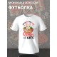 Футболка рамен из аниме с котом с принтом эстетика каваи котика, kawaii anime cat kawai kitty manga aesthetic для анимешника отаку, белая женская и мужская прикольная y2k одежда кэжуал стритстайл.