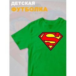 Футболка супермен superman супергерой y2k детская