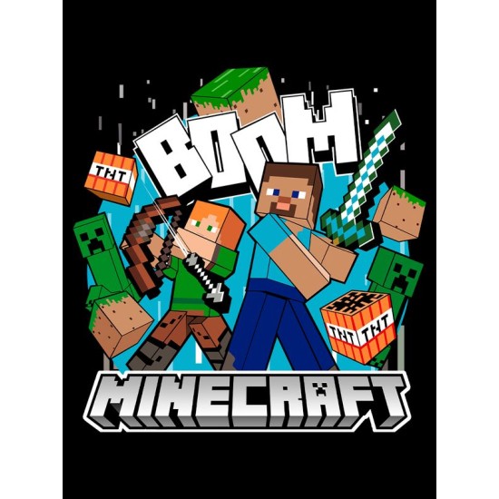 Шоппер стив и алекс майнкрафт minecraft с игрой детский
