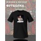 Футболка с принтом Царевна Софья оверсайз черна. Футболка унисекс с картиной Репина в стиле кэжуал для молодежи.