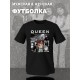 Футболка Queen Квин Фредди Меркьюри логотип с принтом, рисунком rock style, рок группа