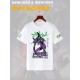 Футболка с принтом из мультсериала Евангелион в стиле аниме. Футболка унисекс Evangelion Eva 01 в стиле street style для молодежи.