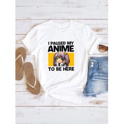 Футболка аниме тянка и каваи эстетика с принтом kawai anime girl kawaii тян прикол для анимешника отаку, белая женская и мужская прикольная андеграунд одежда кэжуал стритстайл y2k casual underground.
