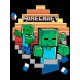 Футболка майнкрафт minecraft с принтом игры y2k детская