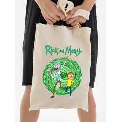Шоппер рик и морти путешествие из rick and morty y2k