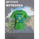 Футболка Майнкрафт с персонажами Стив и Крипер. Футболка детская с принтом Minecraft для мальчика и девочки. Одежда для детей и подростков street style casual.