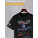 Футболка с принтом КиШ. Футболка унисекс с надписью Король и Шут в стиле street style.
