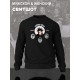 Свитшот с принтом Король и Шут. Свитшот унисекс с рок музыкантами КиШ.
